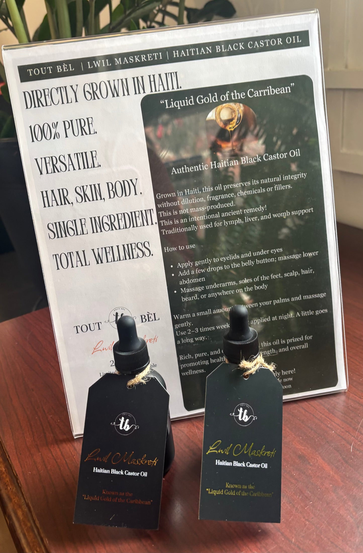 Tout Bèl Oil (Lwil Maskreti)